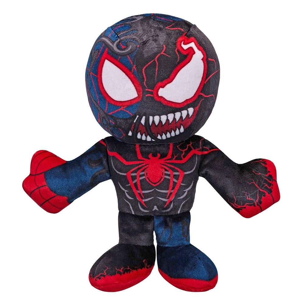 Bleacher Creatures Marvel Spider-Man Venomized Miles Morales Sitting ...