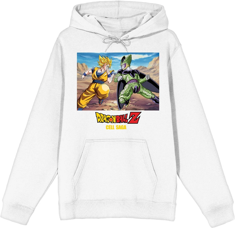 Dragon ball z white hoodie hotsell