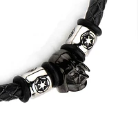 SalesOne Star Wars Darth Vader Helmet and Galactic Empire Symbol Beads