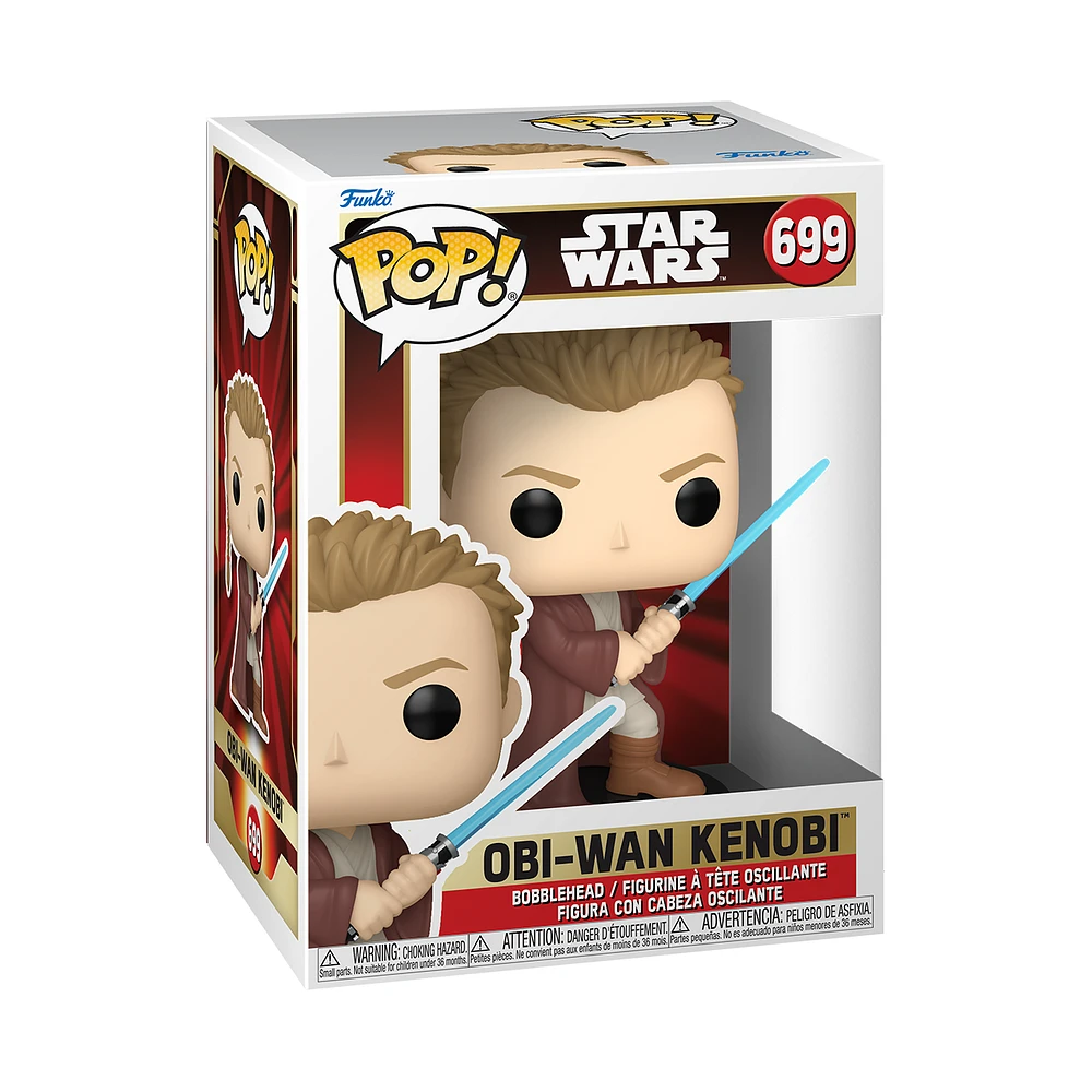 Funko POP! Star Wars: The Phantom Menace 25th Anniversary Obi-Wan Kenobi  4.05-in Vinyl Figure