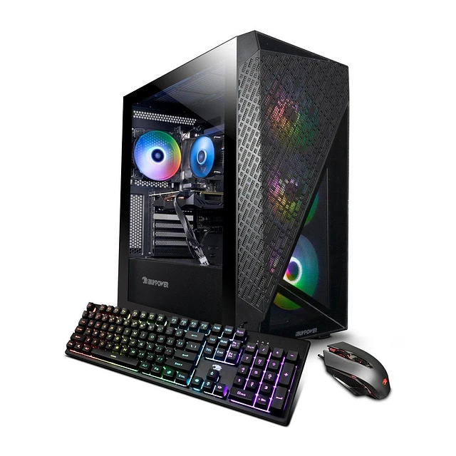 IBUYPOWER Gaming Desktop PC Intel Core i7 12700F GeForce RTX