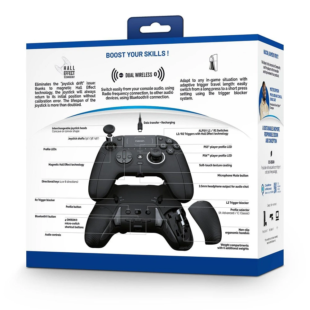 Nacon Revolution 5 Pro Wireless Controller for PlayStation 5 and 