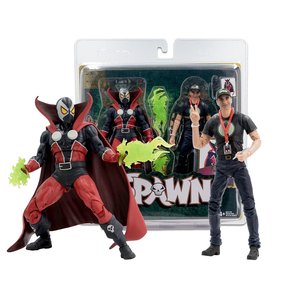 McFarlane Toys Spawn - Spawn and Todd McFarlane 30th Anniversary 