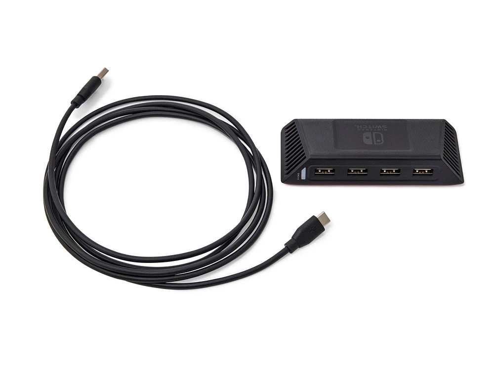 PowerA Hi-Speed 4-Port USB Hub for Nintendo Switch at Foxvalley