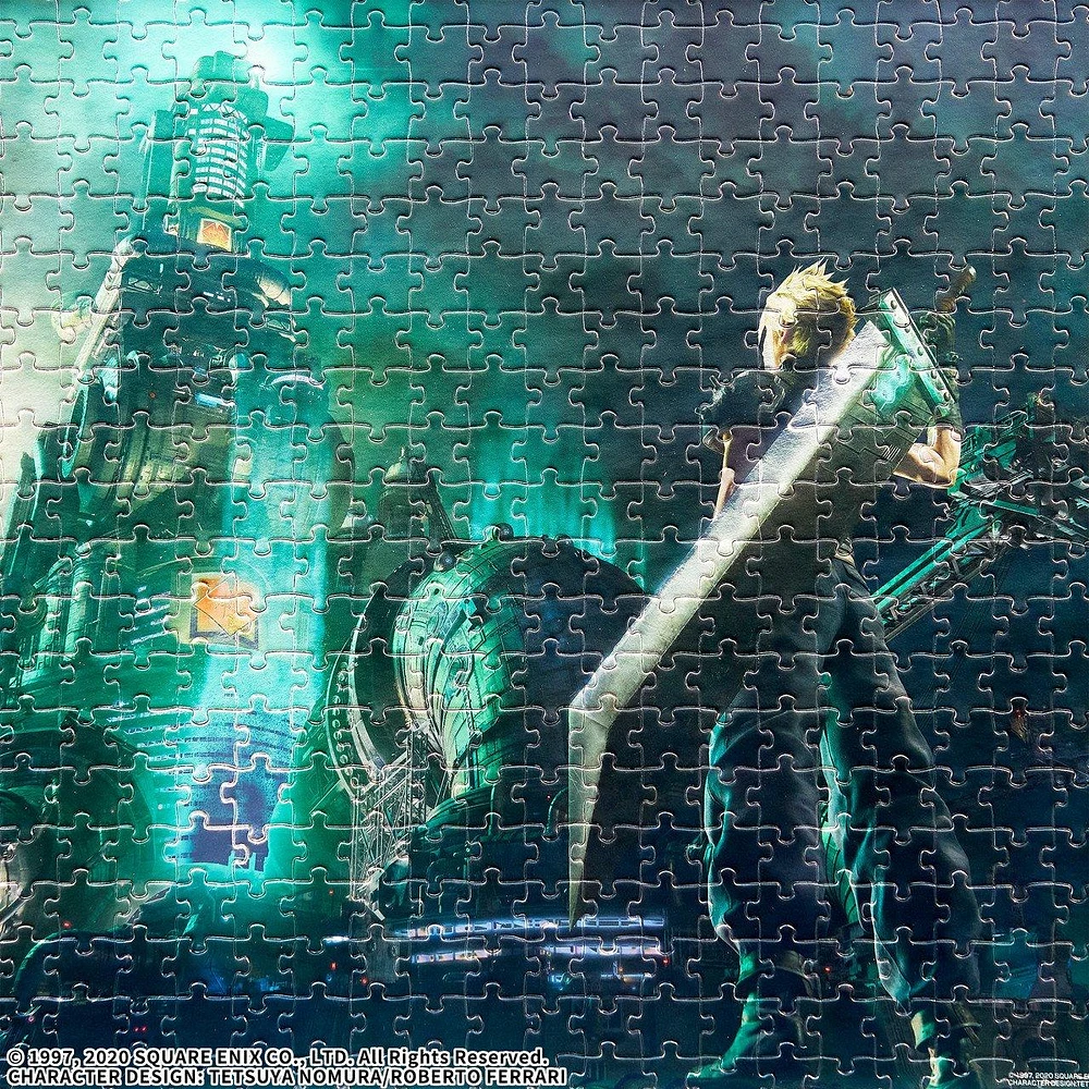 Square Enix FINAL FANTASY VII REMAKE Jigsaw Puzzle Cloud Key
