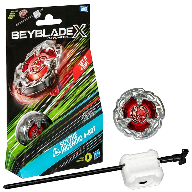 Hasbro Beyblade X Scythe Incendio 4-60T Starter Pack | MainPlace Mall