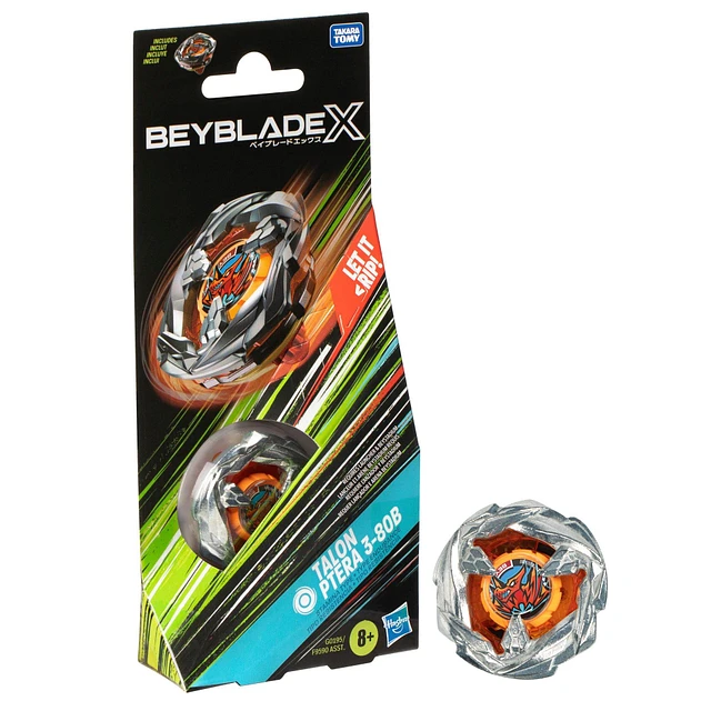 Hasbro Beyblade X Steel Samurai 4-80T Booster Pack Set | Mission