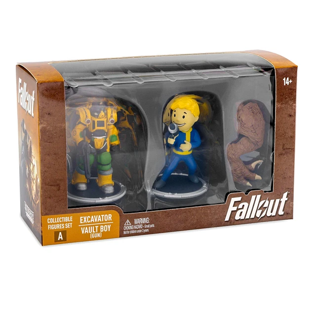 Toynk Fallout (Build-A-Figure -Deathclaw) Collectible Figures Set