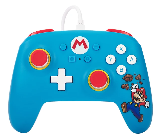 PowerA Wired Controller Plus for Nintendo Switch Super Mario