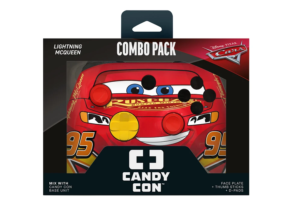 CANDY CON x Disney Combo Pack Controller Kit Lightning McQueen