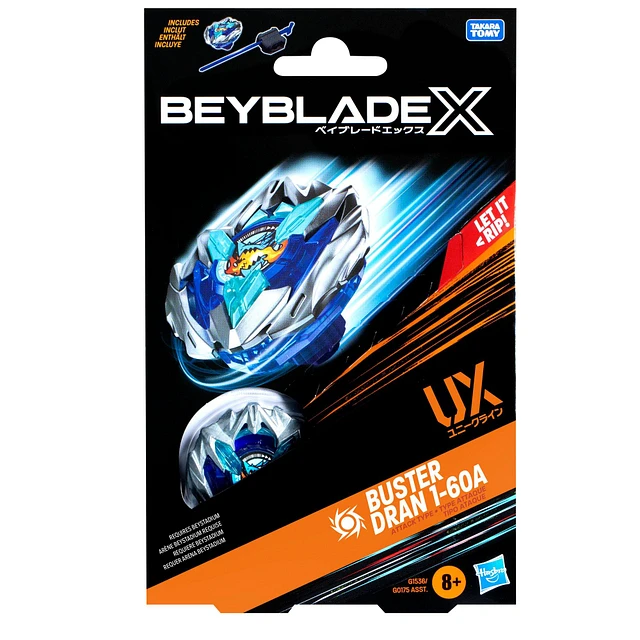Hasbro Beyblade X Wand Wizard 5-70DB UX Booster Pack Set at