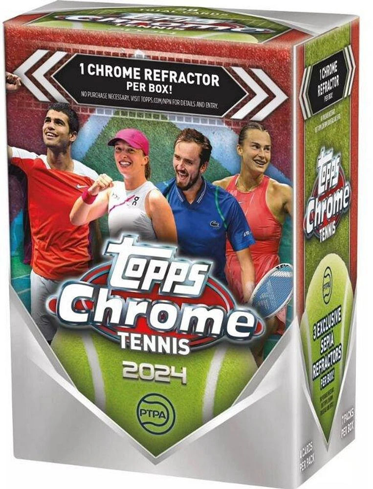 Topps Chrome 2024 Tennis Blaster Box | Dulles Town Center