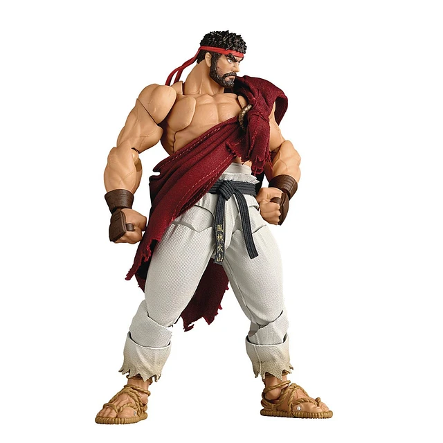 Kaiyodo Revoltech Amazing Yamaguchi Street Fighter Ryu 6.2-In