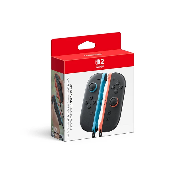 Nintendo Switch 2 Joy-Con 2 (L)/(R) Light Blue/Light Red | Arden Fair