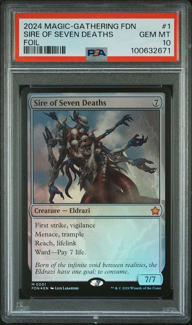 GameStop 2024 Magic The Gathering Foundations 1 Sire Of