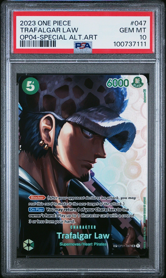 2023 ONE PIECE OP04 JP サボ PSA10 2023 One Piece OP04 Manga Alternate Art #083 Sabo PSA 10 GEM