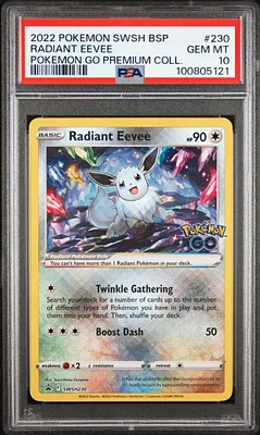 PSA 10 Gem Mint Radiant Eevee 055/071 2022 Japanese Card