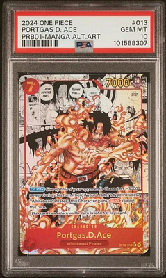 ナミ 2024年 PRB01 JP GEM MT 10 MANGA ALTERN PSA 10 Nami OP01-016 Manga Alt Art ONE PIECE Card The Best