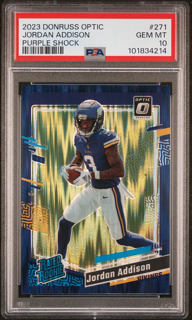 その他 PANINI DONRUSS OPTIC GameStop 2023 Panini Donruss Optic 271 Jordan Addison Blue