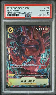 PSA 10 One Piece Card Nico Robin Premium Card Collection