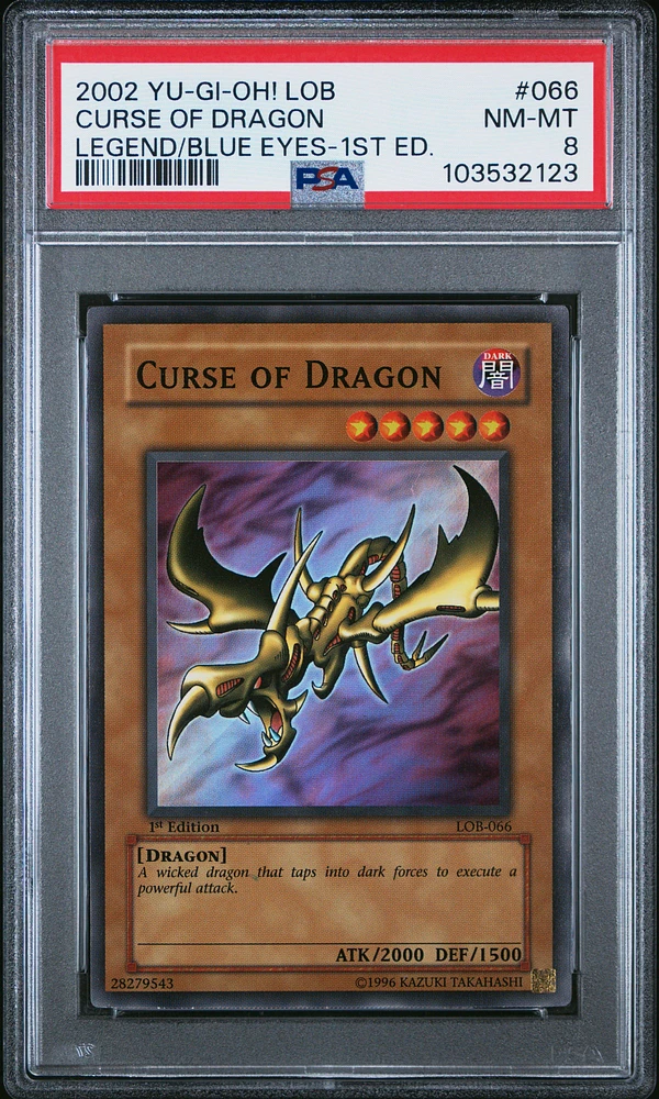 GameStop 2002 Yu-gi-oh! Lob-legend Of Blue Eyes White Dragon