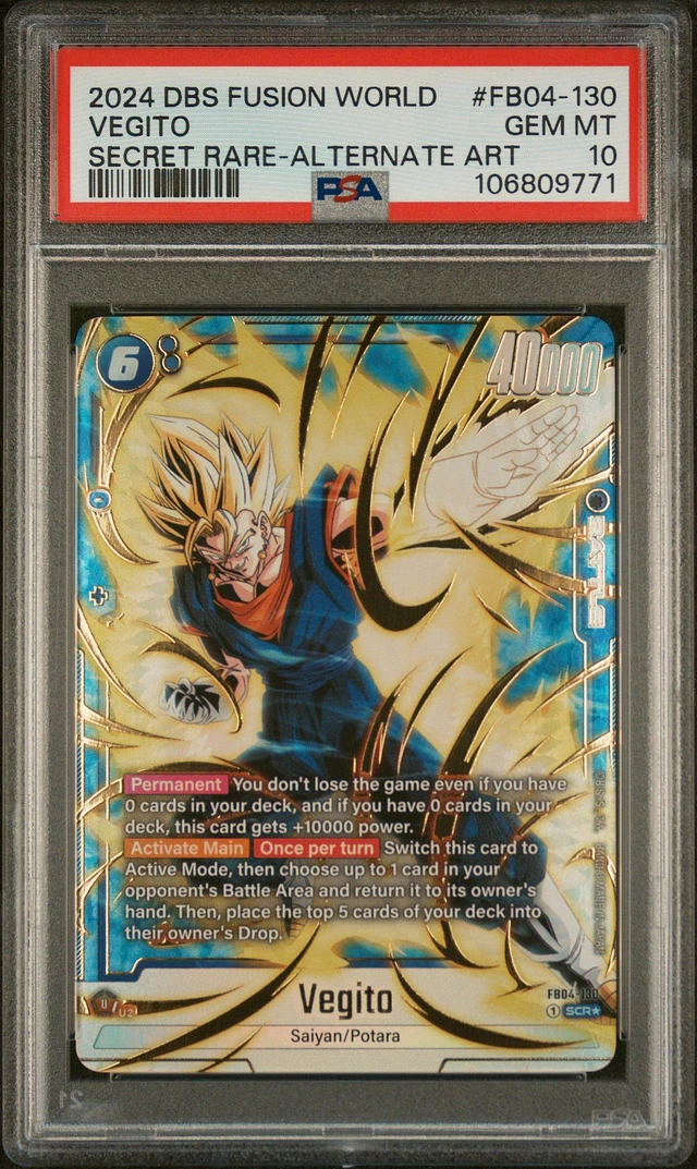 Son Goku GT Secret Rare #FB03-140 DBS Fusion World Raging