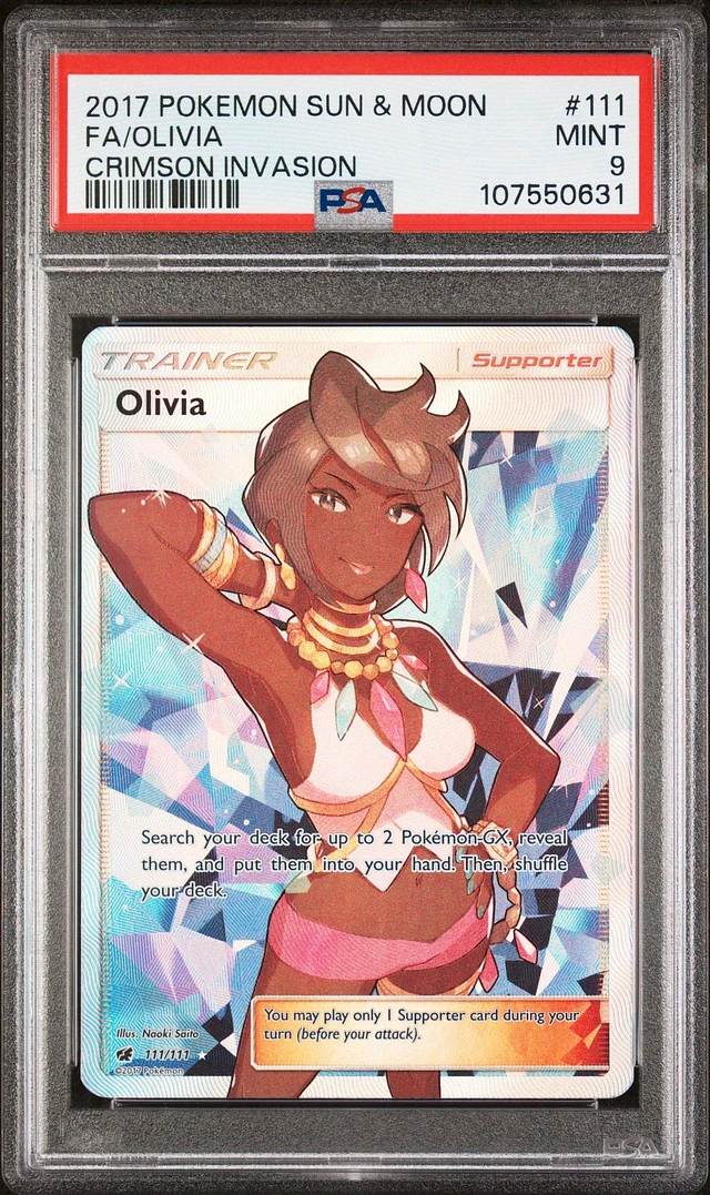 GameStop 2017 Pokemon Sun & Moon Crimson Invasion 111 Full Art