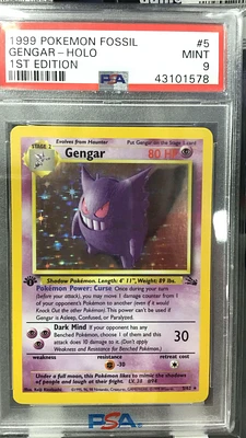 Fossil shops Gengar Holo