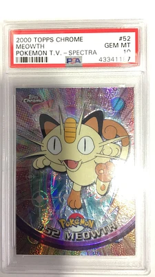 GameStop 2000 Topps Chrome Pokemon T.v. 42 Golbat PSA 10 | Mission