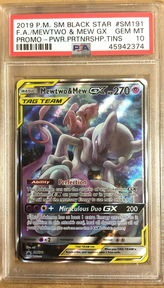 GameStop 2019 Pokemon Sm Black Star Promo Sm191 Full Art/mewtwo GameStop 2019 Pokemon Sm Black Star Promo Sm191 Full Art/mewtwo