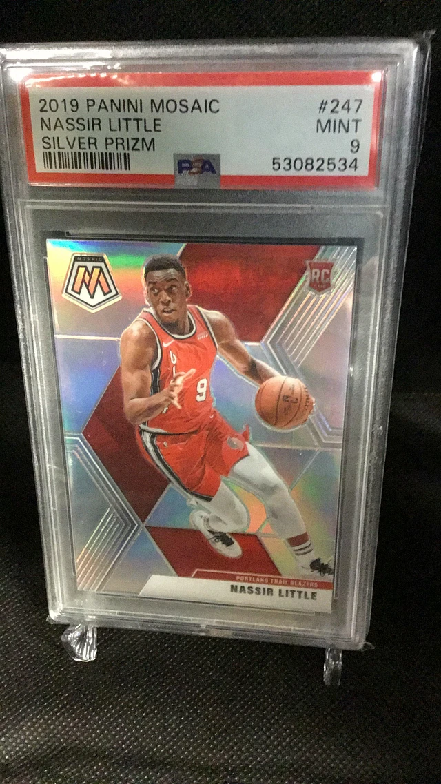 GameStop 2019 Panini Mosaic 230 Bruno Fernando Silver Prizm