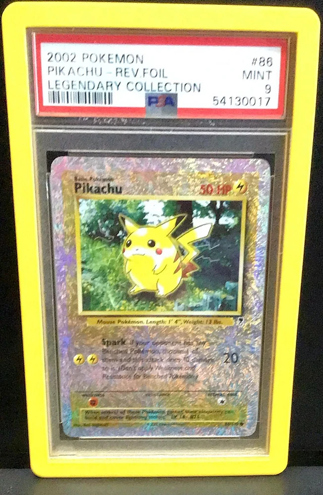 Pikachu reverse holo newest legendary collection