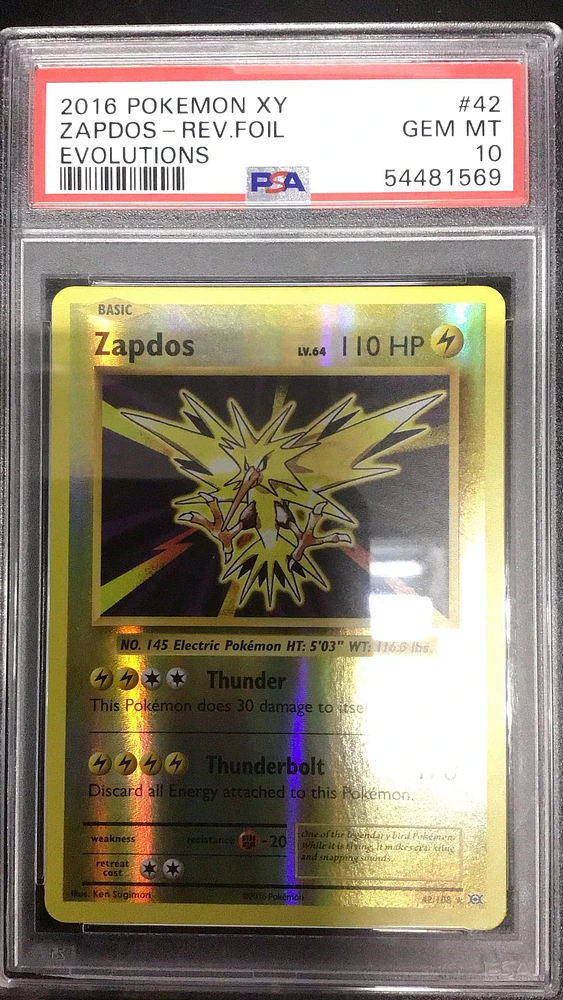 Pokemon Zapdos from popular 2016