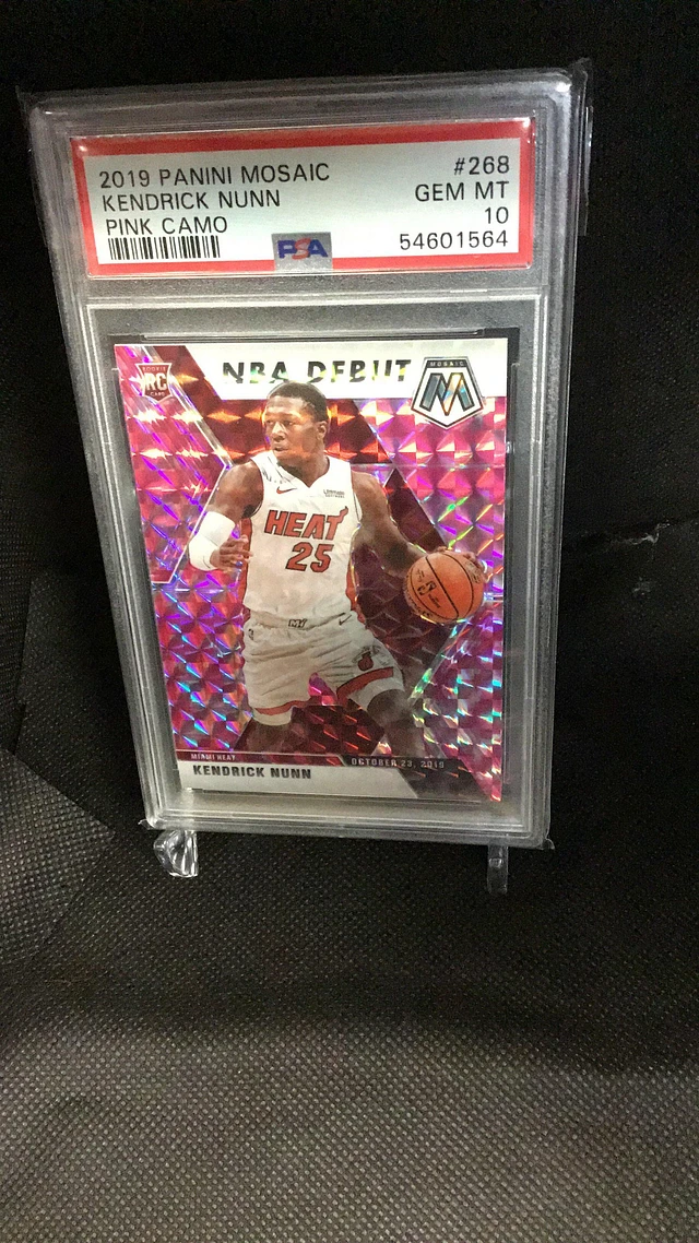 Luka Doncic Mosaic Pink Camo PSA 2024 10