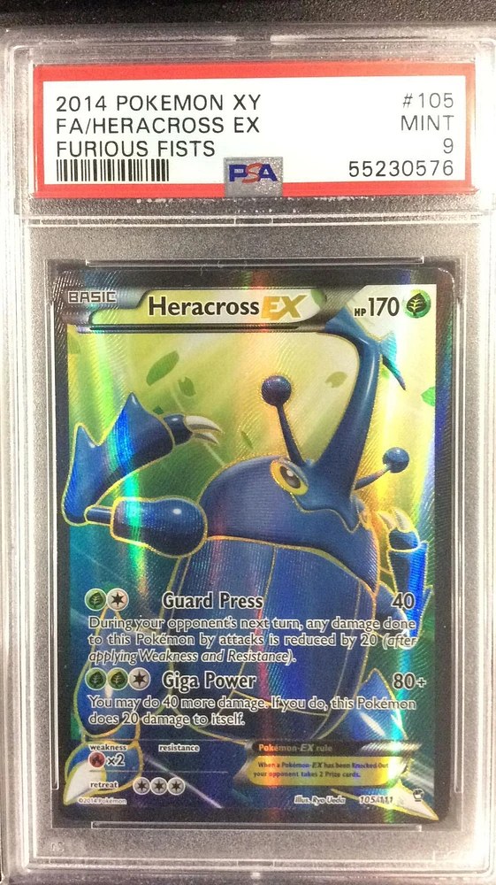 GameStop 2014 Pokemon Xy Furious Fists 105 Full Art