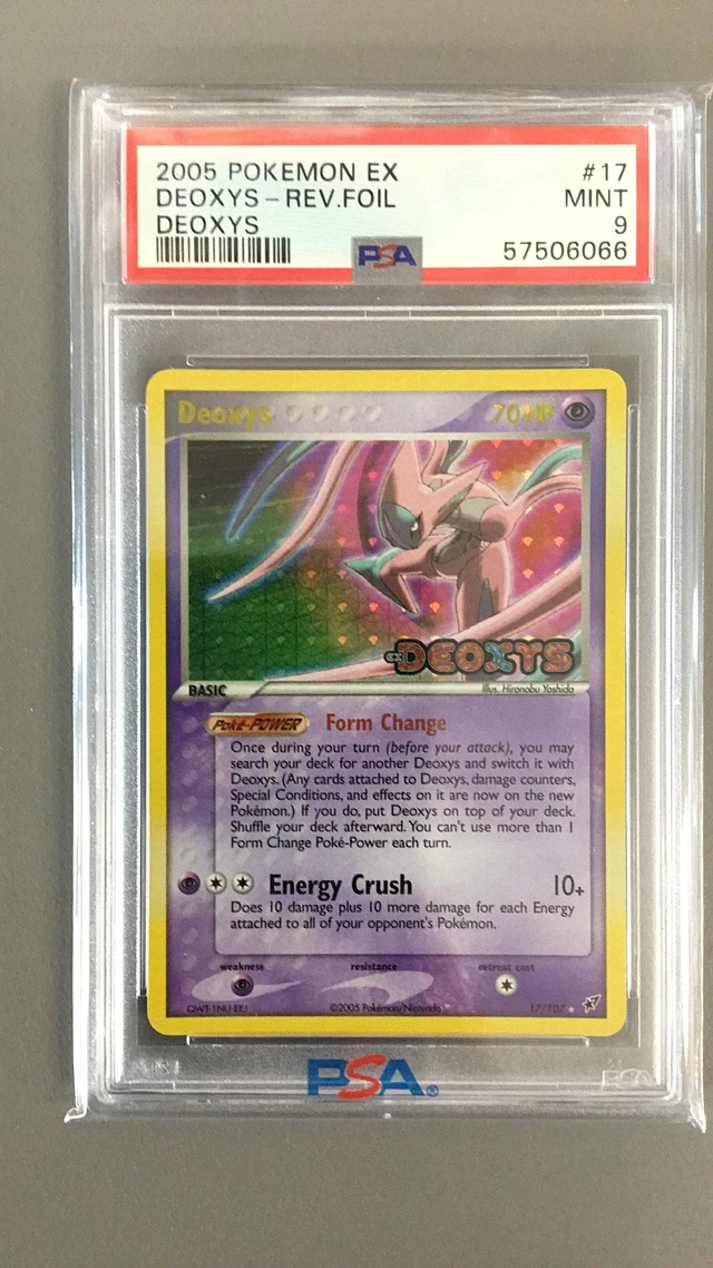 Pokemon Dusclops PSA shops 8 EX Deoxys