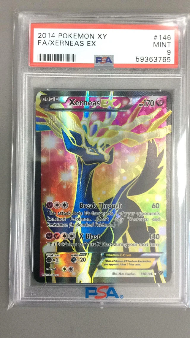 GameStop 2014 Pokemon Xy 146 Full Art/xerneas Ex PSA | MainPlace Mall