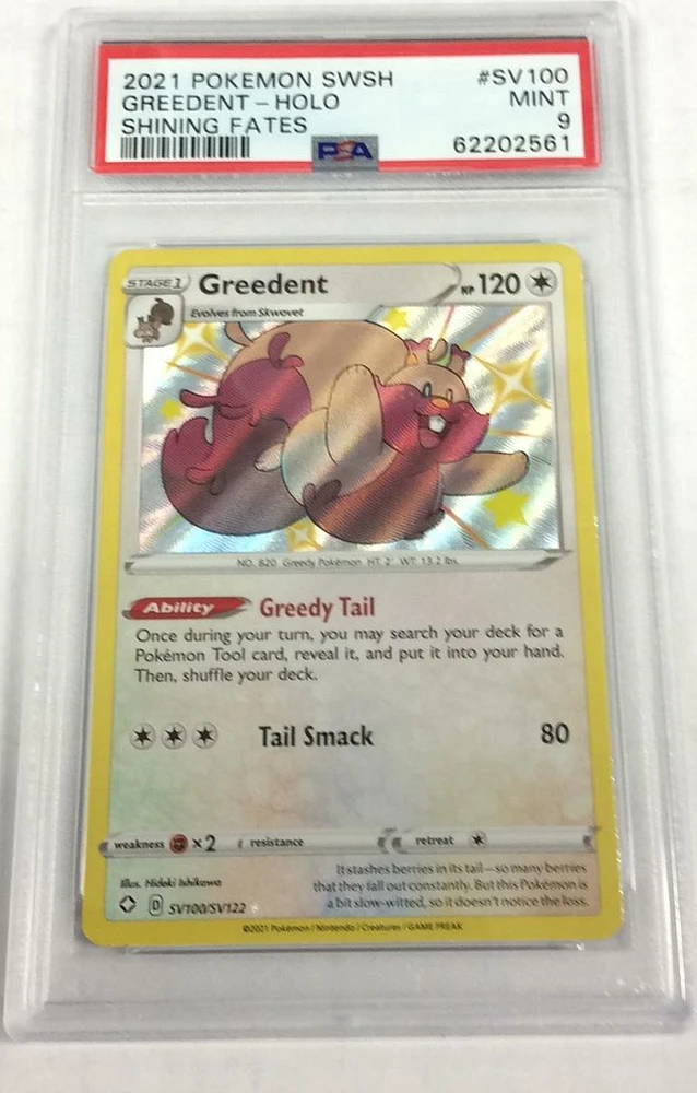 2021 Pokemon Sword & Shield Shining Fates # top SV004 Grookey Holo PSA 10