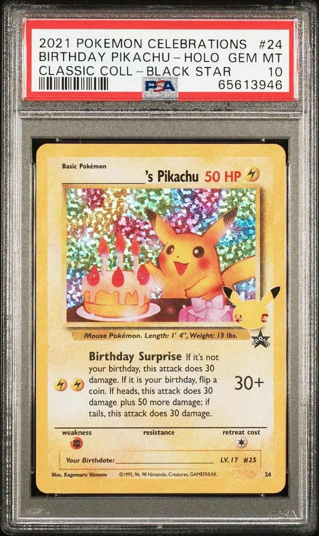 PSA 10 GEM MINT Umbreon Gold Star 17/17 2021 popular Celebrations Classic Collection