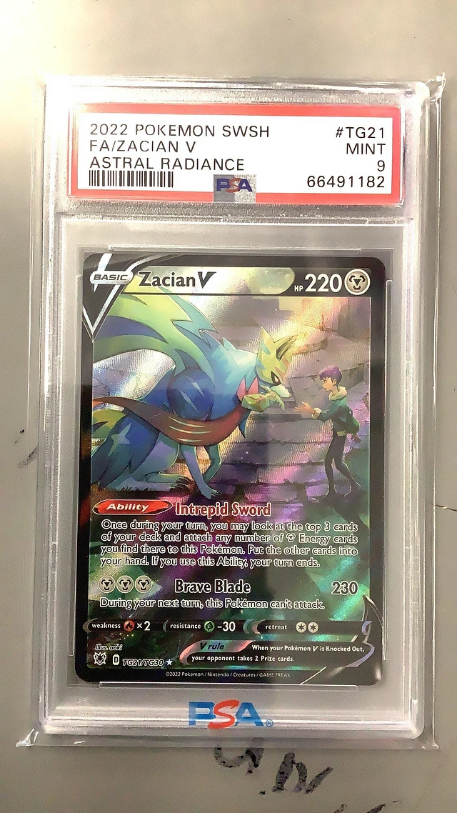 PSA 9, 2022 POKEMON SWSH FA/GALARIAN hotsell MOLTRES V ASTRAL RADIANCE