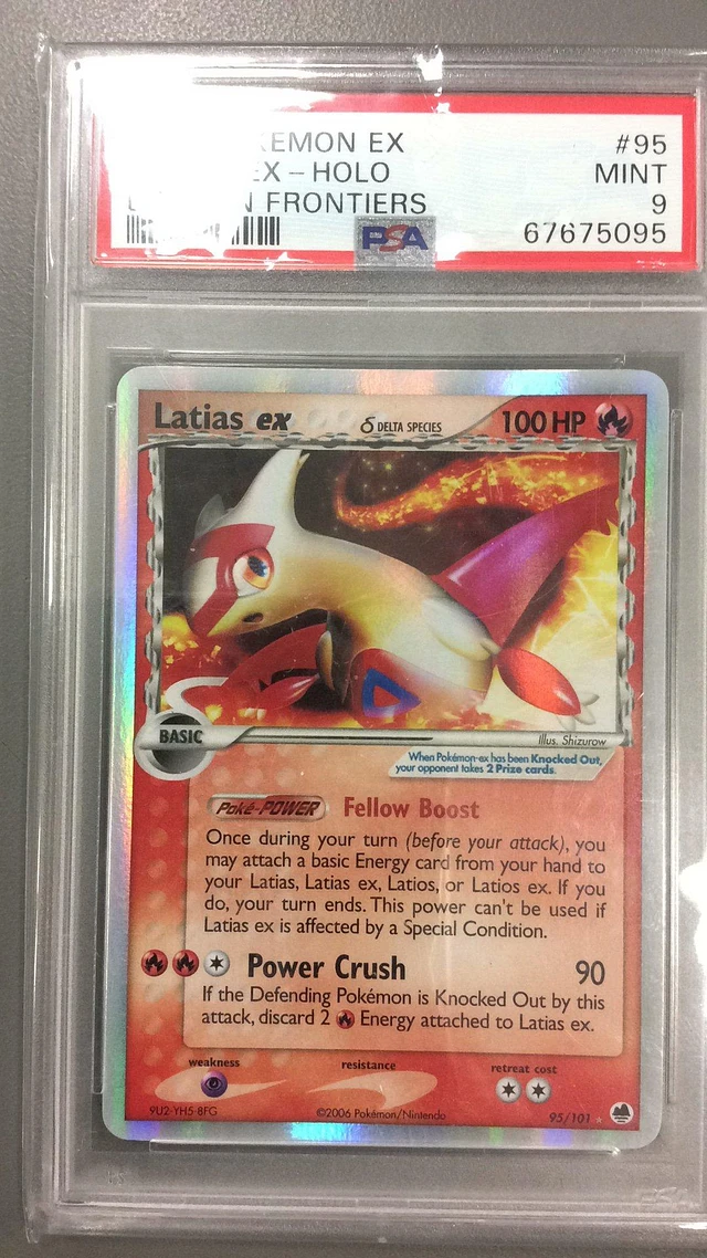 PSA 9 selling 2006 Pokémon EX Heracross-Holo