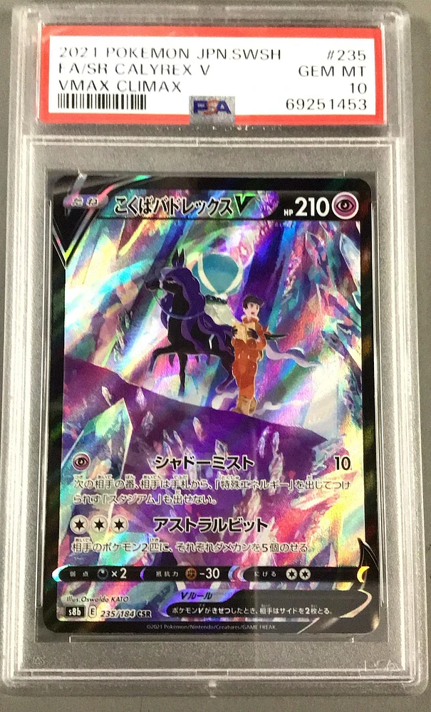 GameStop 2021 Pokemon Japanese Sword & Shield Vmax Climax