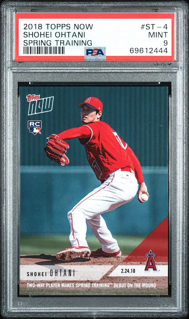 2018 Topps Now deals Shohei Ohtani