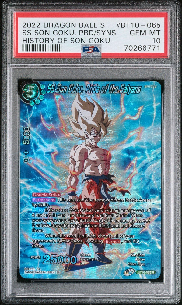 PSA 10 Ultra Instinct Son Goku, discount The Unstoppable