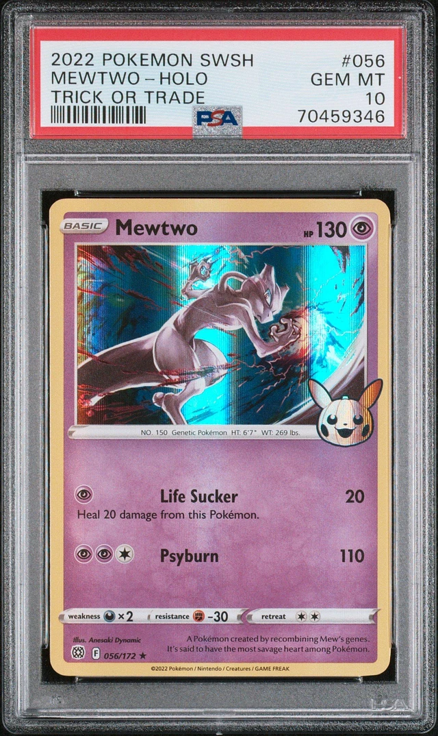ピカチュウ swsh trick or trade 2022 psa10 2022 Pokemon Halloween Trick or Trade Foil Pack TCC Graded