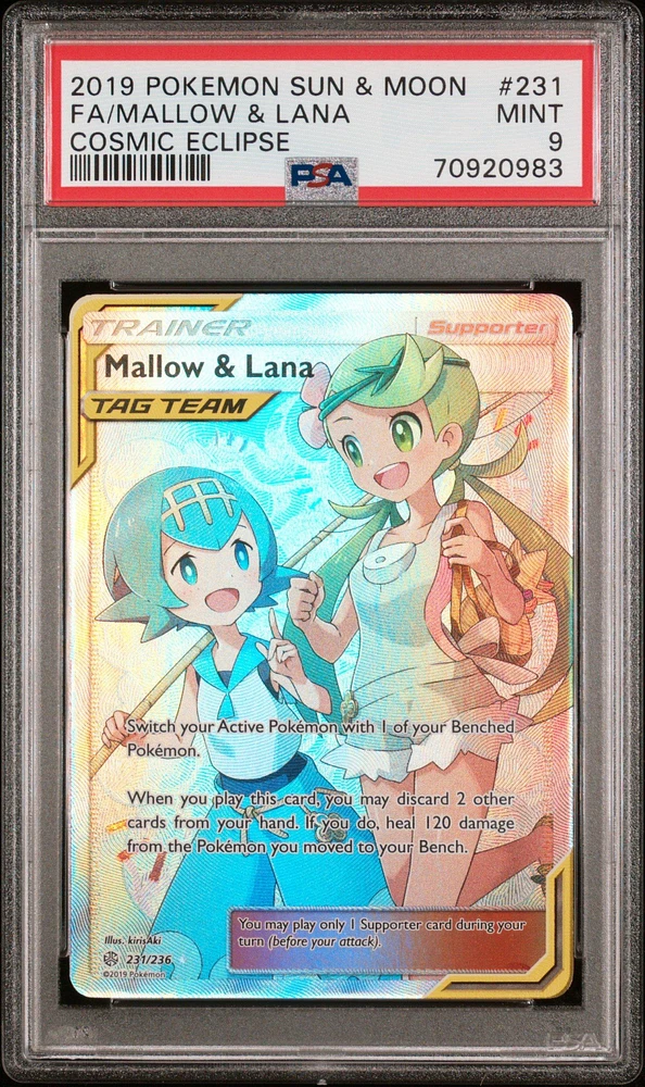 Pokemon Mallow & Lana store Full Art