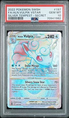 Vulpix - PSA 10 GEM MINT Sword & Shield hot Pokémon