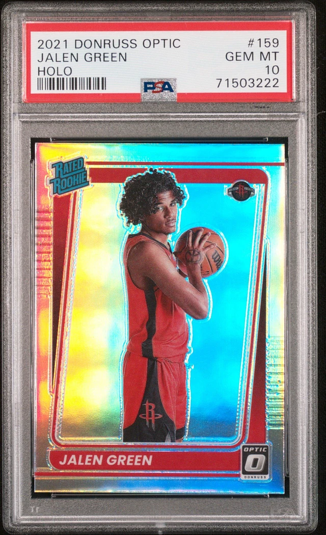 その他 21-22 Donruss choice Jalen green PSA 10 Amazon.com: 2021-22 Panini Donruss Rated Rookie #209 Jalen