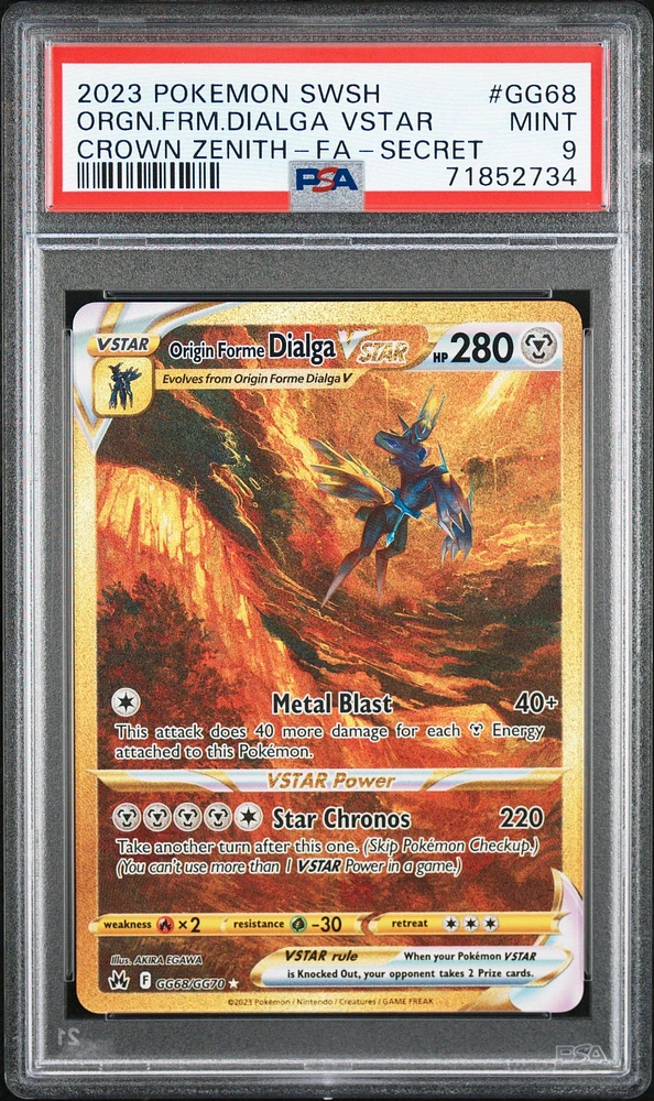 PSA 9 offers Pokémon Origin Forme Dialga V