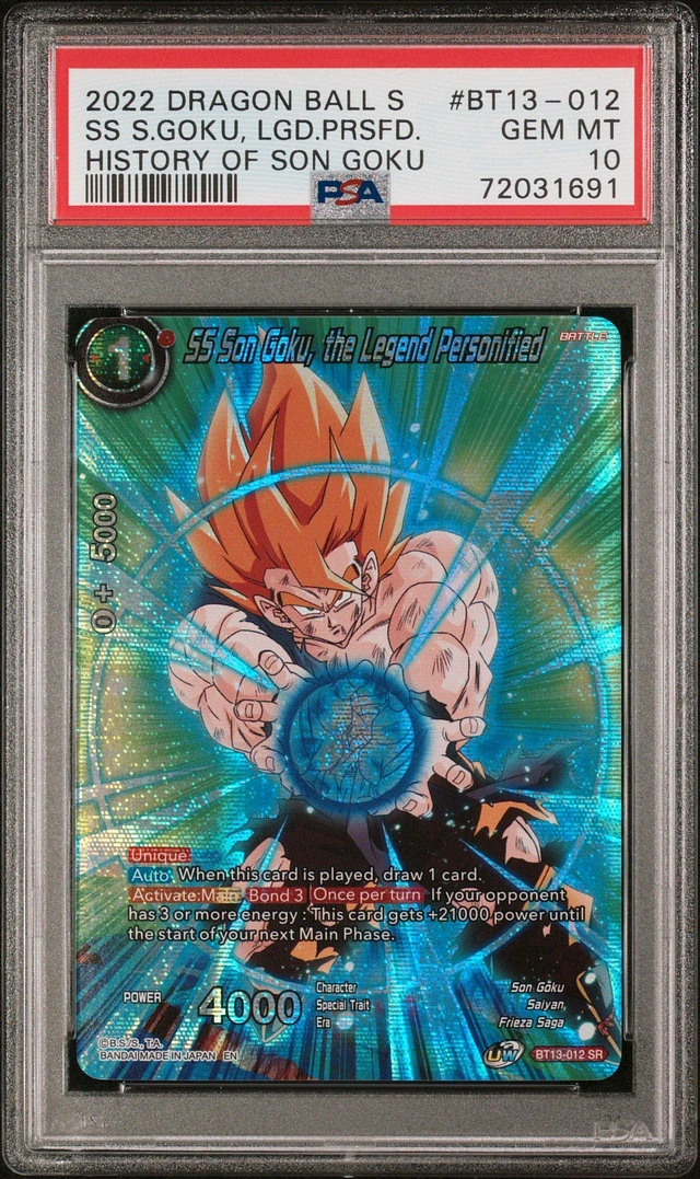 GameStop 2022 Dragon Ball Super Card Game Theme Selection History